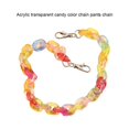 thumbnail image 5 of Amaiiu Candy-colored Trousers Chain Punk Clear Pants Chains Ins plastic Waist Link Pocket Charm Accessories Women Men Wallet Purse, 5 of 6