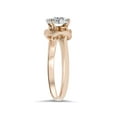 thumbnail image 2 of Bague de Fiançailles Promesse Diamant 1/4 Ct Or Rose 14K, 2 of 4