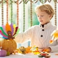 thumbnail image 3 of 3 Rolls Maple Leaf Ribbons Fall Ribbons Thanksgiving Ribbons Craft Ribbons, 3 of 8
