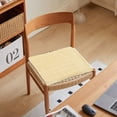 thumbnail image 4 of Cojines de asiento para Sillas de Oficina, Cojines de Silla de Comedor de Corduroy 40x40cm, Desmontables Y Antideslizantes, Cojines de Silla para Sillas de Comedor, 4 of 6