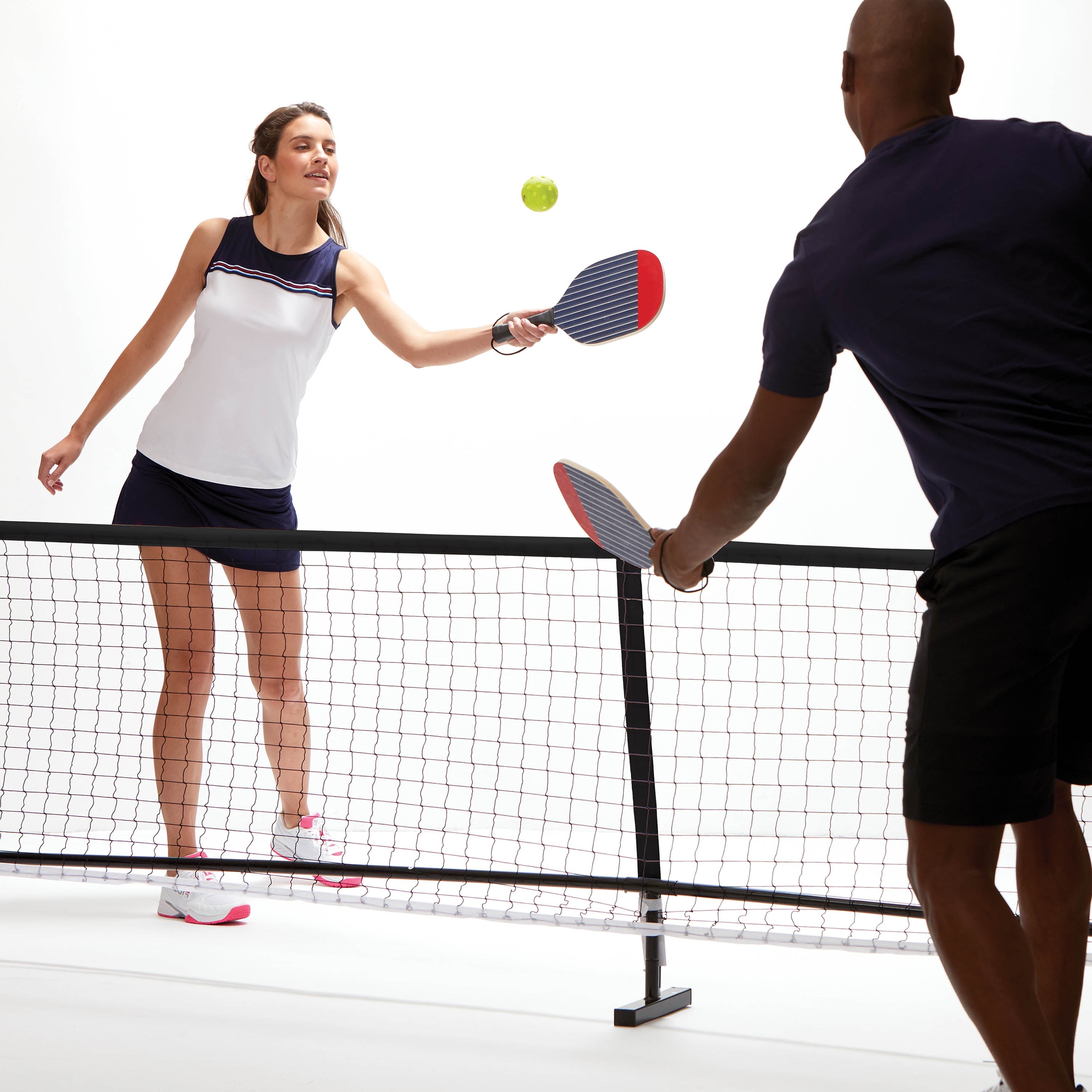 FILA Pickleball Net and Accessories, Regulation 22 Feet 