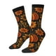 thumbnail image 1 of Balery Autumn Pumpkin Leaves Calcetas Largas con Estampado para Hombre y Mujer – Suaves y Transpirables, Talla Única (US 5-11), 1 of 6