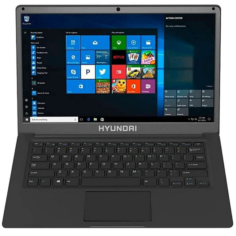 Hyundai HyBook 14.1 Celeron Laptop 8GB RAM 128GB SSD Front Webcam RJ45 Windows 10 Home WiFi Space Grey HT14CCIC81EG - Código: HT14CCIC81EG | Compra en Guadalajara