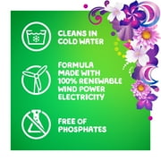 Gain + Aroma Boost Liquid Laundry Detergent, Moonlight Breeze Scent, 64 Loads, 92 fl oz