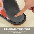 thumbnail image 6 of IAUYY Memory Foam House Slippers Suitable for Both Men and Women. Comfortable, Anti-Slip Plush Flat-Bottomed Slippers The Best Holiday Gift Retro Design, 6 of 9