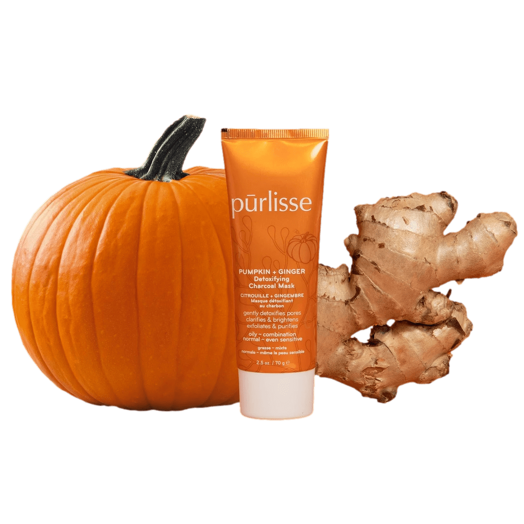 Purlisse Pumpkin & Ginger Detoxifyling Charcoal Mask 2.5 oz. - Walmart.com
