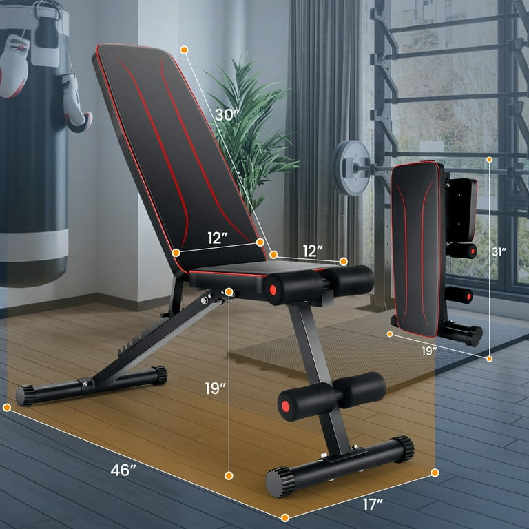 Floor workout bench hotsell