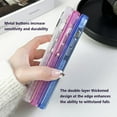 thumbnail image 4 of for iPhone 15 Pro Max Case  Compatible with MagSafe Upgraded Lens Stand with Camera Protector Iridescent Translucent iPhone 15 ProMax Case,Blue, 4 of 7