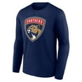 thumbnail image 2 of Men's Navy Florida Panthers New Logo Long Sleeve T-Shirt, 2 of 3