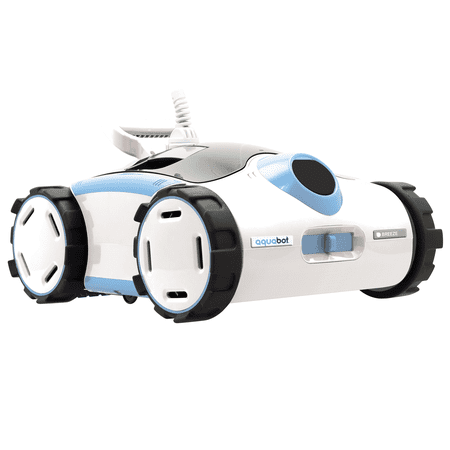 Aquabot Breeze SE Hyper-Speed Scrubbing Above and In-Ground Robotic Pool (Best Robotic Pool Cleaner For Above Ground Pools)