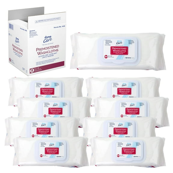 Dynarex Personal Cleansing Wipe 9 x 13" 1319, 512 Wipes