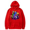 thumbnail image 1 of Rainbow Friends Roblox Chandail à Capuchon Sport Imprimé Unisexe Coton Imprimé Dessin Animé Manches Longues Col Rond Sebneei, 1 of 3