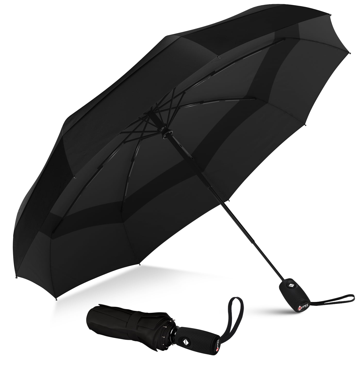 Automatic Umbrella Anti-UV Sun Rain Umbrella Windproof Teflon Folding Compact 