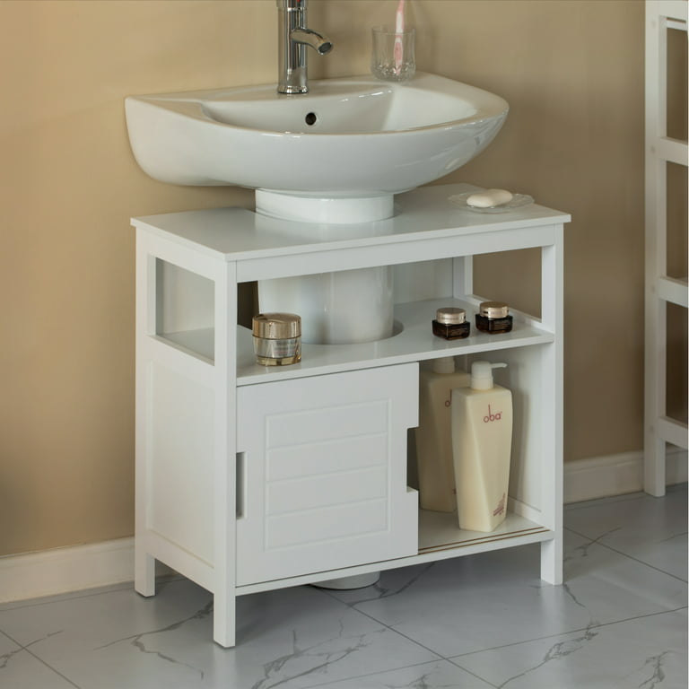 For Bathroom/Vanity - U-Shape Under Sink Pullout Organizer, with