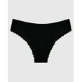 thumbnail image 1 of Culotte Échancrée avec Bordure en Dentelle Smoking Noire, 1 of 2