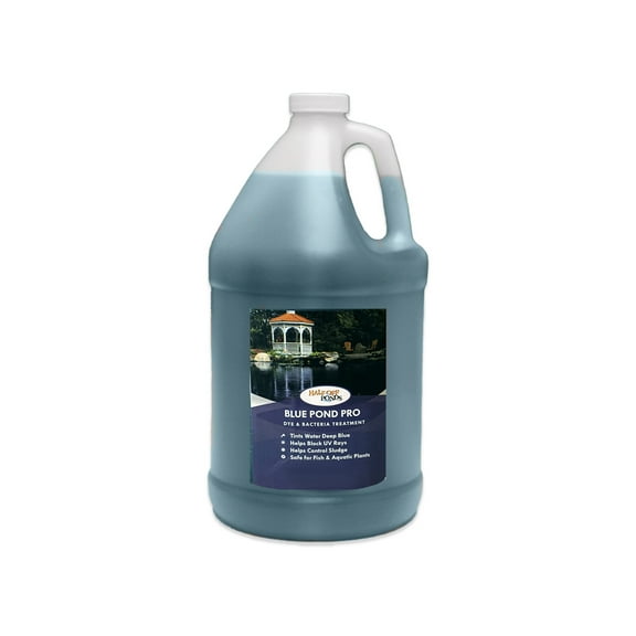 Half Off Ponds Blue Pond Pro, 1 Gallon Pond Treatment