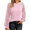 Pink, variant on Charmish Women's Knit Tops Dressy Business Casual Blouses Lace Long Sleeve Work Shirts Fall Clothes
