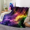 thumbnail image 3 of Lightning Bolt Blanket - Lightning Bolt Throw Blanket Lightning Bolt Gift Blanket for Girls Lightning Blanket for Adults Kids Lightning Fleece Blanket Camping, 60" x 50", 3 of 6