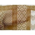 thumbnail image 5 of oneOone Cotton Cambric Light Brown Fabric Block Craft Projects Decor Fabric Printed By The Yard 56 Inch Wide, 5 of 5