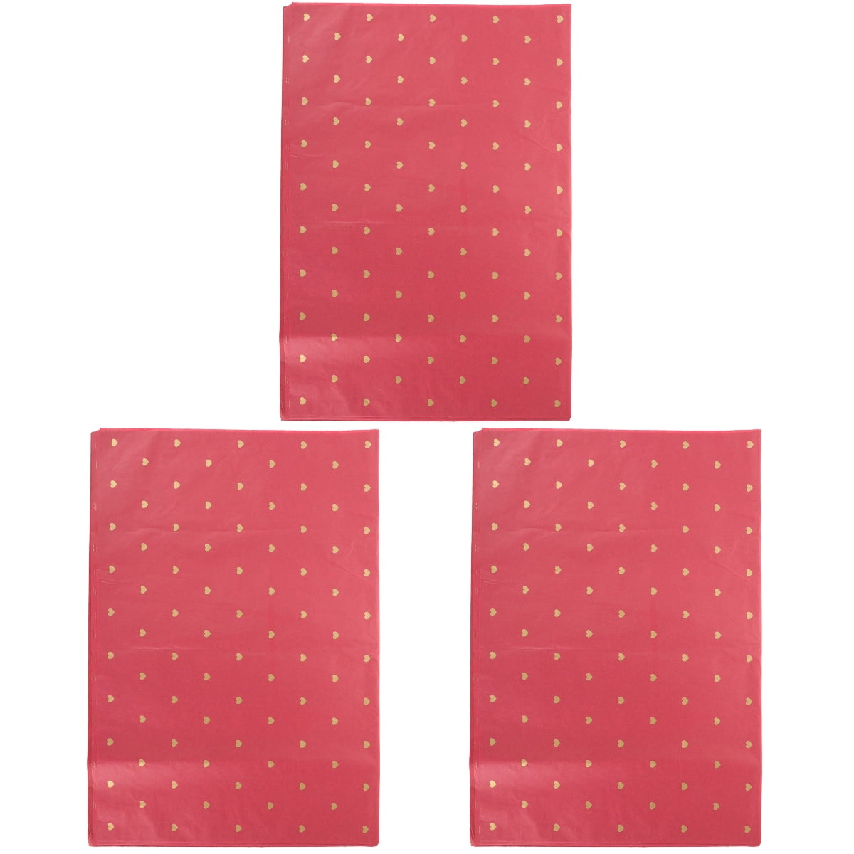 Set of 3 Gift Wrapping Paper Packaging Tissue Bulk Flowers