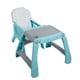 thumbnail image 4 of Silla Alta Periquera Prinsel Kinder City 2 En 1 Azul Turquesa, 4 of 7