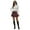 Red, variant on Womens Skirts Mini Pu Leather Buckle Belt Decor Low Waist Pleated Skirts Design Y2K Style Street Trendy Stylish Skirts For Ladies