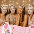 thumbnail image 4 of Suministros para fiestas de spa Erinde, 120 unidades para niñas con mascarillas faciales, 4 of 7