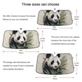 thumbnail image 5 of Panda Bamboo Leaves Automotive Front Car Windshield Sun Shade Reflector Foldable for Front Fit for Cars Truck SUVs, 5 of 8