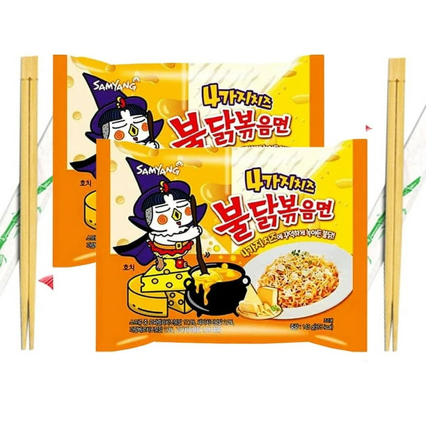 Samyang QUATTRO CHEESE Buldak Spicy Chicken Ramen StirFried Noodles