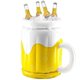 thumbnail image 1 of Enfriador de cerveza inflable Enfriadores de cerveza inflables, Enfriador de bebidas inflable - 32 * 44 * 44 cm LingWen 8390606458438, 1 of 1
