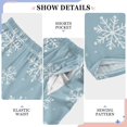 thumbnail image 6 of FORMRS Boys Pajama Pants with Pockets Size 13-14Y Kids Lounge Sleep Bottoms, Gray Snowflake, 6 of 8