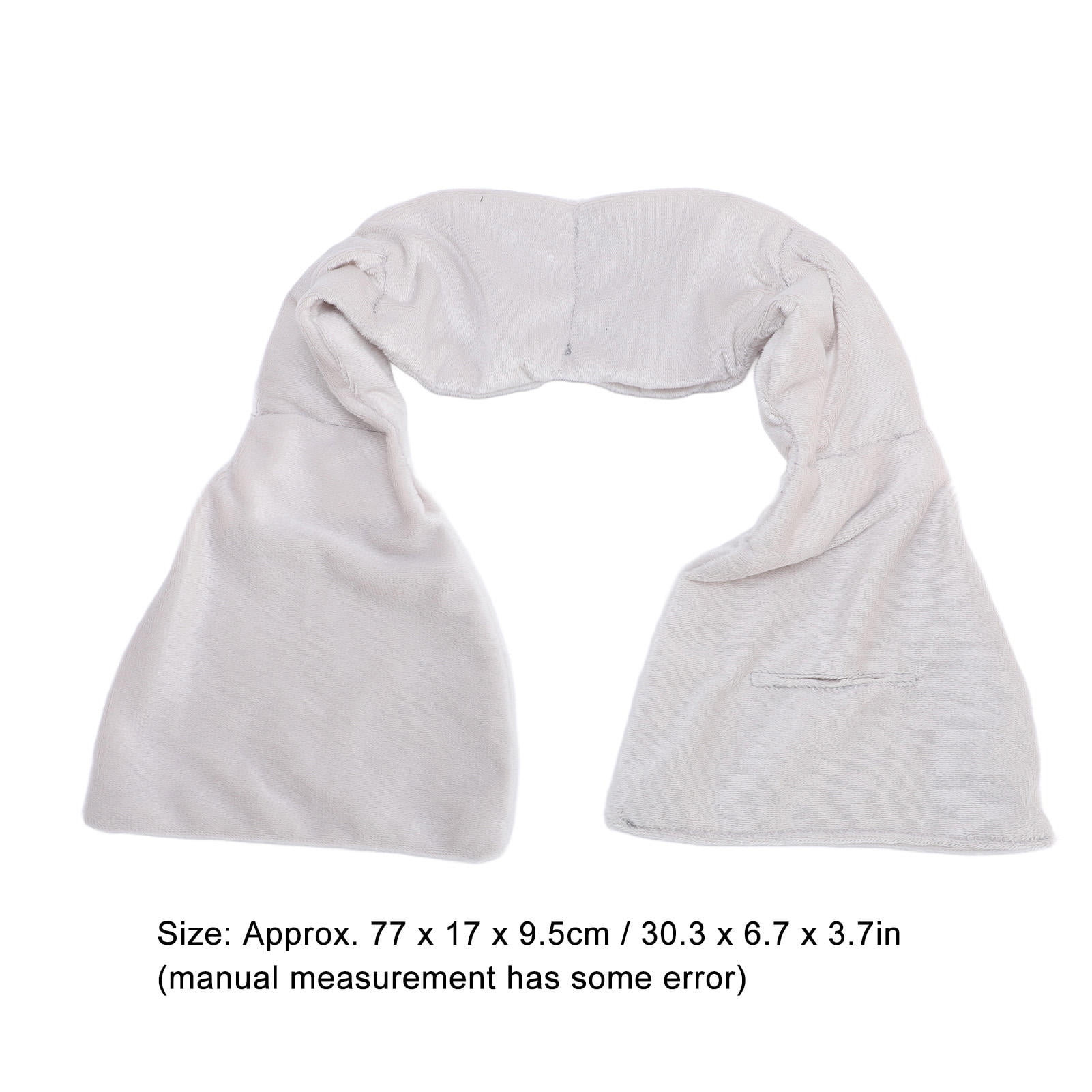 LAZIOEGR Weighted Sleep Eye Pillow, Grey - Light-Blocking, Soft Pressure & Cold Compress for Naps & Nighttime Rest