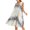 Beige, variant on Aoochasliy Trendy Dress Clearance Women's Plus Size Sleeveless Floral Casual Midi Dress Beach Loose Sundress