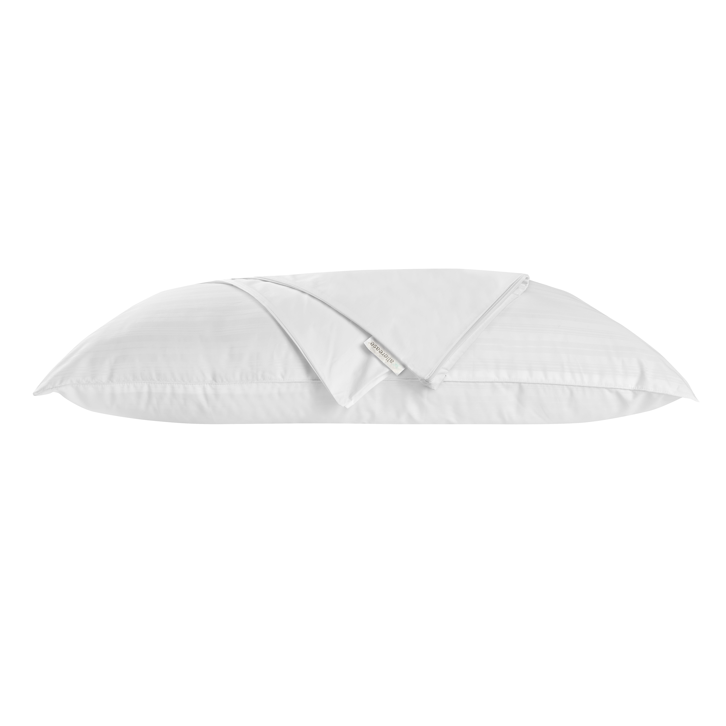 Allerease Cotton Zippered Pillow Protector, Standard, 2 Pack - image 3 of 8
