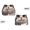 thumbnail image 5 of Lsque Cute Cartoon Kitten Pattern High Waisted Biker Shorts for Women-Tummy Control Fitness Athletic Workout Running Yoga Gym Shorts,Moisture-Wicking-Small, 5 of 9