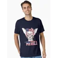 thumbnail image 2 of Cute Chihuahua Merica Patriotic Dog Lover Graphic T-Shirt, Funny Dog Lover Shirt, 2 of 3
