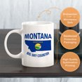 thumbnail image 6 of Designs ByLITA Montana: Big Sky Country 11oz Ceramic Coffee Mug | State Pride Collection, 6 of 6