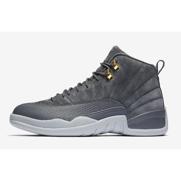 jordan 12 retro white dark grey