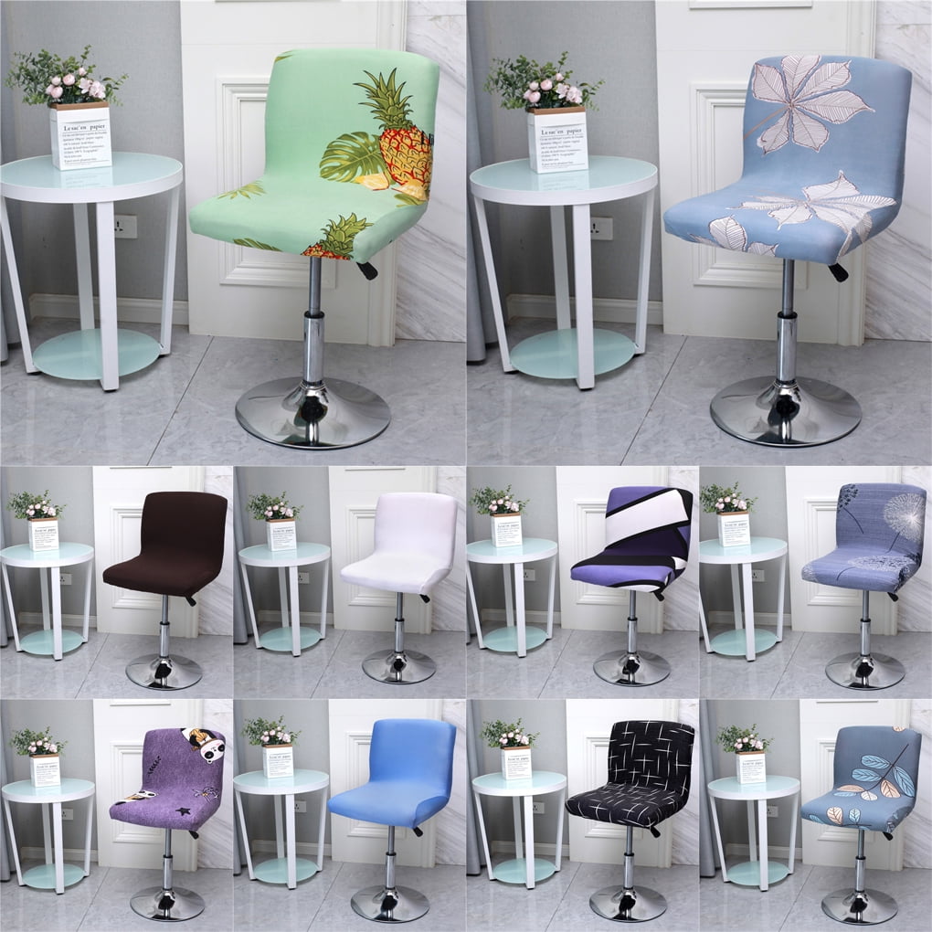 Housses De Tabouret En Velours élastique - Lavables, Antidérapantes, Pour Salon, Cuisine Ou Bureau