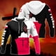 thumbnail image 3 of Sudadera con capucha con estampado 3D de Jesús cristiano bendiga a todos para hombres, sudaderas con capucha con gráfico de crucifijo, suéteres geniales de moda para niños, tops Harajuku, 3 of 5