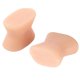 thumbnail image 3 of 2 piezas pie del pie sepador Hallux Corrector de los pies juanete Protector L de piel Colcomx Separadores de dedos de los pies, 3 of 7