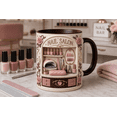 thumbnail image 2 of Nail Salon Mug Pink Manicure Coffee Cup Gift for Nail Techs, Manicurists & Beauty Lovers, 2 of 3