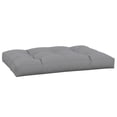 thumbnail image 2 of vidaXL Pallet Cushion 120x80x12 cm Grey Fabric, 2 of 5
