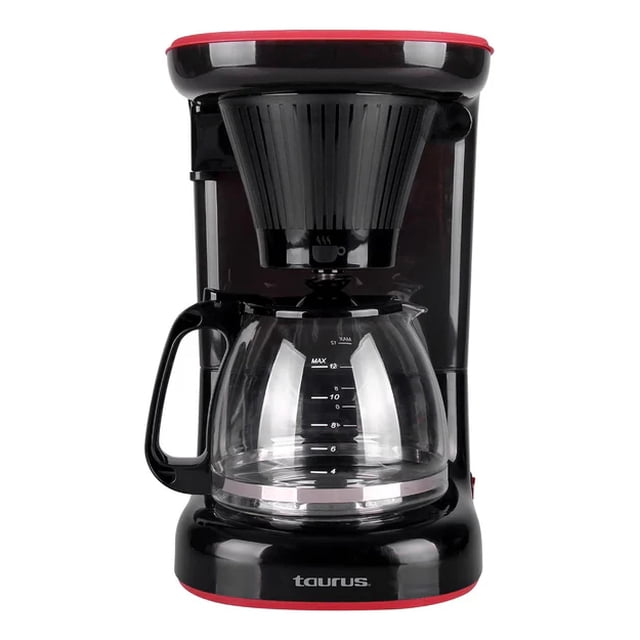 Cafetera Taurus Velvet Negra 700w 12 Tazas