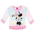 thumbnail image 2 of Disney Minnie Mouse Toddler Girls Fleece Sweatshirt and Leggings Outfit Set Infant to Big Kid, 2 of 5