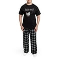 thumbnail image 5 of CafePress - Guess What? Chicken Butt! Pajamas - Men's Dark Loose Fit Cotton Pajama Set, 5 of 7
