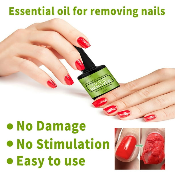 Enjoymall 15ml Nail Remover Gel Easy to Use Tip Cleaning Synthetic