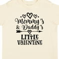 thumbnail image 4 of Inktastic Mommy Daddy Little Valentine Boys or Girls Toddler T-Shirt, 4 of 5