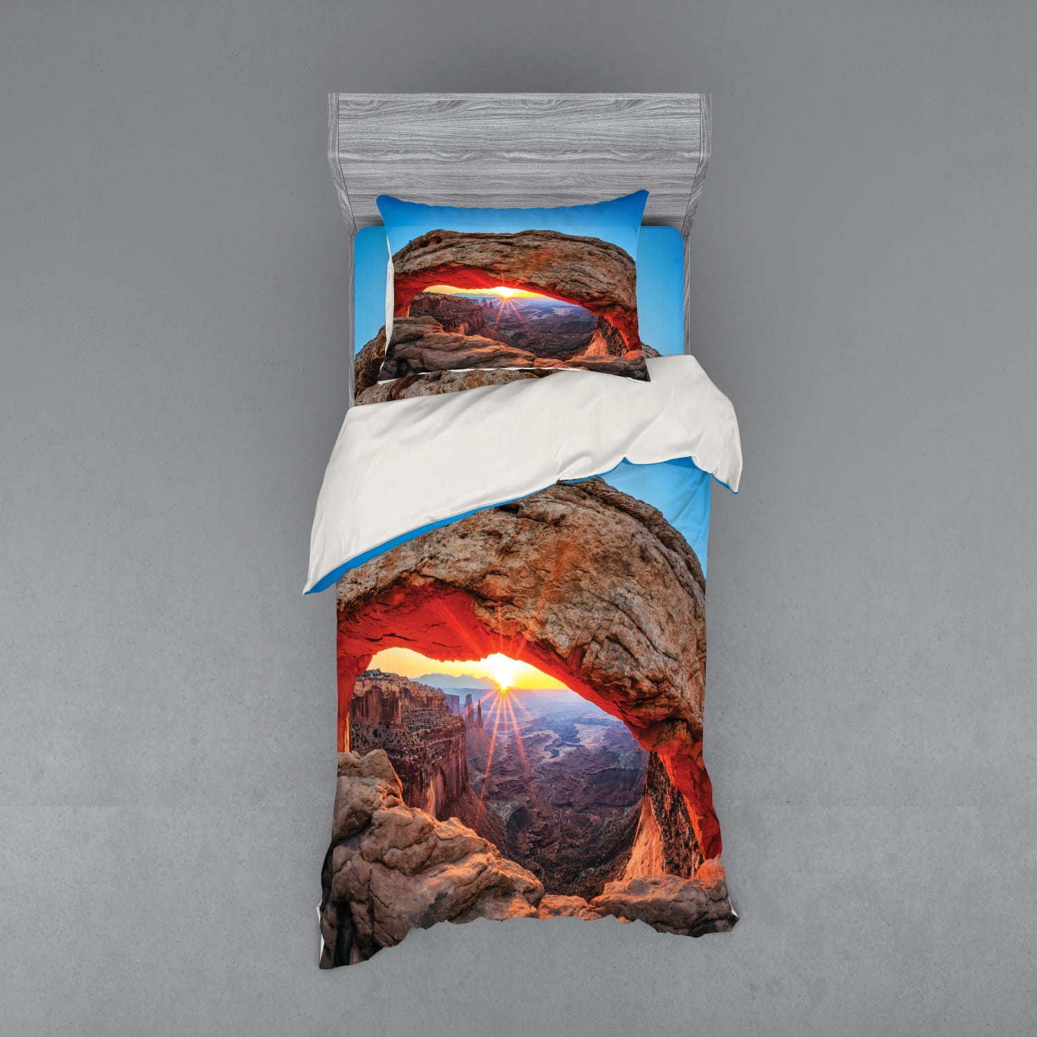 USA Duvet Cover Set, Famous Sunrise at Mesa Arch in Canyonlands