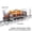Carrier (About 150pcs), variant on SALYWEE Track & Train Model Building Blocks Toy, Vintage Steam Passenger Train, Christmas Gift, Home Decorations